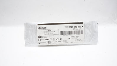 Stryker 5820-013-020 Coarse Diamond Round Bur 2.0mm (x)